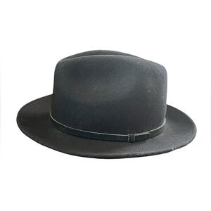 Lite Felt Black Wool Hat
